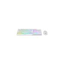 MSI Vigor GK30 Combo White, 6-Zone RGB GK30 Gaming Keyboard &amp; GM11 Gaming Mouse, - £68.59 GBP