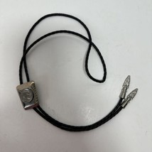Vintage Bolo Tie Liberty Buffalo Nickel 1935 Necklace Western Black Cord... - $24.95