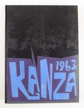 1963 Kanza Kansas State College Of Pittsburg Yearbook Vintage K-State University - £18.68 GBP