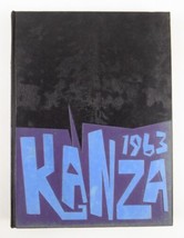 1963 Kanza Kansas State College Of Pittsburg Yearbook Vintage K-State University - $23.75