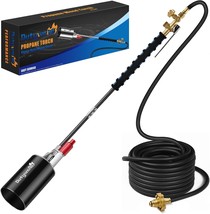 Propane Torch Weed Burner Kit: A Powerful Torch With A 10 Foot Hose, Ign... - £51.14 GBP