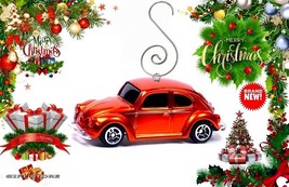  Rare Great Gift Vw Beetle Volkswagen Christmas Ornament &amp; Fan Switch Hanger - £39.15 GBP