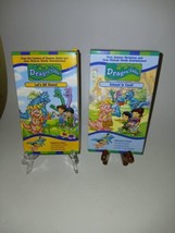 Dragon Tales School is Cool &amp; Let&#39;s All Share! VHS Tapes Columbia Vintage Tested - £14.47 GBP