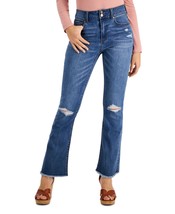 Vanilla Star Juniors Ripped High-Rise Jeans,Navil,5 - $39.99
