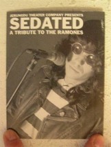 Sedated: A Tribute To The Ramones Press Kit Postcard - £21.03 GBP