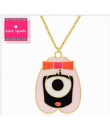 SOLD-OUT!!!! KATE SPADE New York WBRU6531 Girl PENDANT Necklace DARCEL X... - $230.61 CAD