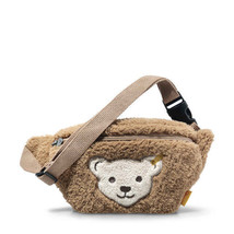 Steiff  -  TEDDY Plush Belt Bag with Squeaker - 8&quot; Authentic Steiff - $44.50