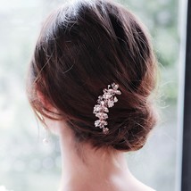 Bridal Crystal Small Hair Comb, Wedding Hair Accessories, Bridesmaid Hea... - £13.41 GBP
