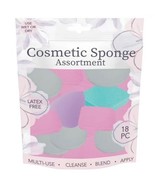 Evriholder Cosmetic Foam Sponge Assortment, 18 Pieces - £6.26 GBP