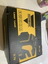 iKOWUK B1-12 Laser Level 3.7 V 3x360° Cross Line Laser W/Remote Control - $63.70