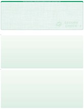 250 Blank Check Stock Paper - Check on Top - £36.07 GBP