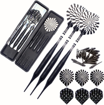 ROOBEEO Soft Tip Darts Set for Electronic Dart Board 22g Plastic Tip Dar... - £19.21 GBP