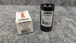 Motor Run Capacitor 35-108A125 108-130MFD 110/125VAC Round - Rotom New - $8.99
