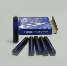 6 Short Ink Cartridges 1.5&quot; Made in Europe  - £5.30 GBP