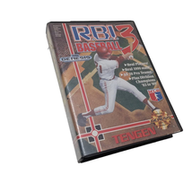RBI Baseball 3 Sega Genesis Tengen Video Game Complete CIB Vintage 1991 Japan - £11.67 GBP