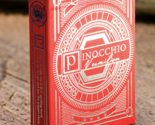 Pinocchio Vermillion Playing Cards (Red) by Elettra Deganello  - $19.79