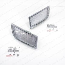 New Genuine OEM Toyota MR2 SW20 Front Clearance Lamp Right &amp; Left Clear ... - $99.98