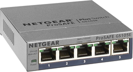 5-Port Gigabit Ethernet plus Switch (Gs105Ev2) - Managed, Desktop Or - $66.77