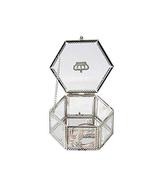 Golandstar Crystal Crown Jewelry Box Organizer Storage Case Makeup Acces... - £28.47 GBP