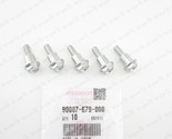 NEW GENUINE HONDA ACURA TIMING BELT COVER BOLT A 90007-679-000 SET OF 5 - $20.75