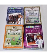 Lot of 4 Professor Noggin Games Civil War, Parks, Science, &amp; Outer Space... - $39.60