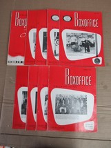 Vintage Lot of 9 Box Office The Modern Theatre Magazine  1955    G9 - £289.79 GBP