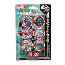 Marvel Captain America and the Avengers Dice and Token Pack - £25.70 GBP