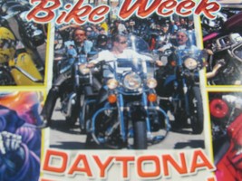 Vintage Postcard Bike Week Daytona Beach FL Motorcycles 30999 - £14.18 GBP