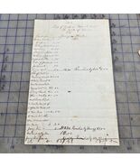 Antique Document 1800s Cost Of Court Case State Of Texas - $469.97 MXN