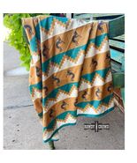 Sundance Western Southwestern Wild Rag Scarf Accent - $24.75