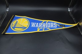 Golden State Warriors NBA Pennant 12 in x 30 in - $4.95