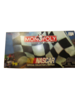 Vtg 1997 Nascar Monopoly Board Game Official Edition Complete Game - $15.84