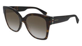 GUCCI GG0459S 002 Havana/Brown 54-19-145 Sunglasses New Authentic - £190.34 GBP
