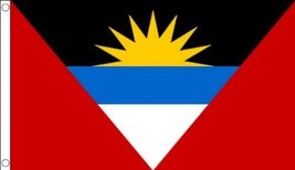 Antigua and Barbuda 3&#39;x2&#39; (90cm x 60cm) Flag - £3.31 GBP