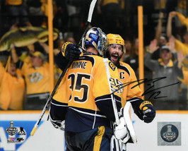 Mike Fisher signed Nashville Predators 2017 Stanley Cup Final 8x10 Photo #12 (ri - £30.63 GBP
