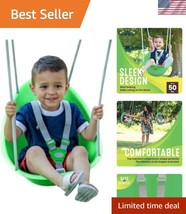 Coconut Toddler Swing - Safe 3-Point Harness with Quick Click Locking Sy... - $1,120.91 MXN