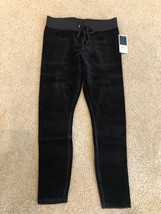 Juicy Couture Black Label Stretch Velour Rodeo Drive Leggings Size S NWT - $39.84