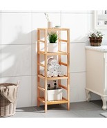 Bathroom Shelf 35.5x35.5x112.5 cm Solid Wood Walnut - £49.54 GBP