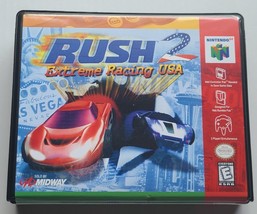 Rush 2 Extreme Racing Usa Case Only Nintendo 64 N64 Box Best Quality Available - £11.78 GBP