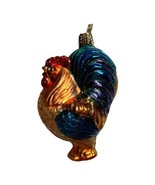 Old World Christmas Ornament Rooster Glass blown German Vintage Ornament - €20,35 EUR Old World Christmas Ornament Rooster Glass blown German Vintage Ornament - €20,35 EUR