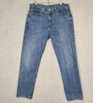 Levis Men&#39;s 505 Jeans Medium Wash Straight Leg 36 x 34 - £186.07 GBP