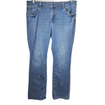 Blue Mid Rise Bootcut Jeans Size 16 - £19.71 GBP