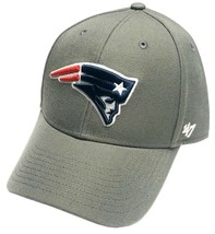 New England Patriots NFL &#39;47 MVP Gray Structured Hat Cap Adult Men&#39;s Adjustable - £18.43 GBP