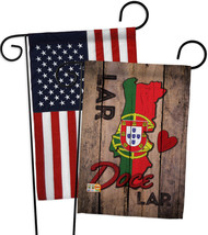 Country Porugal Lar Doce Lar - Impressions Decorative USA - Applique Garden Flag - £24.81 GBP