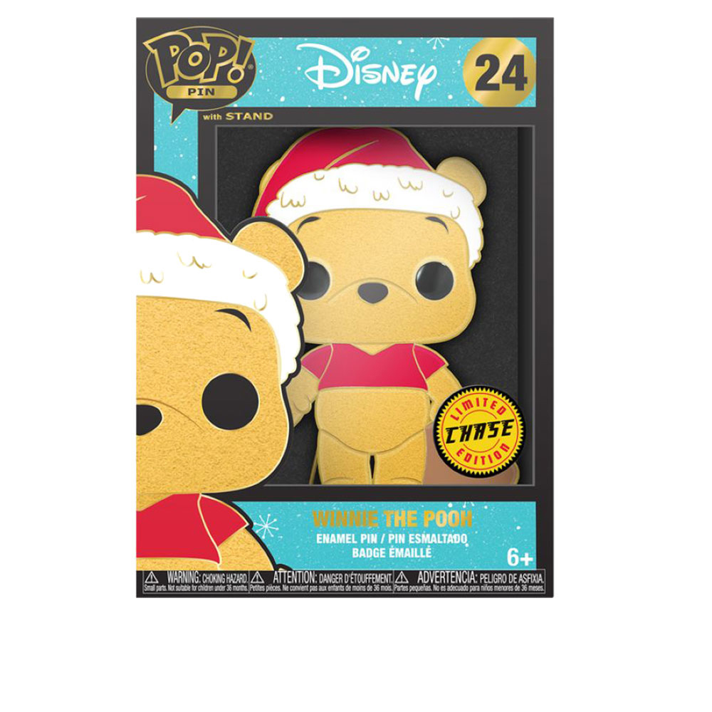 Disney Winnie the Pooh Holiday Glow Enamel Pop! Pin - $34.81