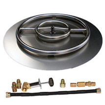 30 in. Stainless Steel Pan Ring Pro-Kit Liquid Propane - £440.53 GBP