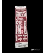 Arkansas Razorbacks Alabama Crimson Tide Baseball Ticket Baum Stadium 2018 - £9.30 GBP