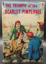Baroness Orczy Triumph Of The Scarlet Pimpernel Vintage British Hardcover Dj - £17.69 GBP