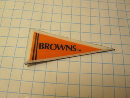 198o&#39;s NFL Football Pennant Refrigerator Magnet: Browns - £1.57 GBP