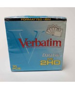 Verbatim DataLife MF 2HD 3.5&quot; Microdisks 10 PCS. Formatted IBM 1999 - £15.51 GBP